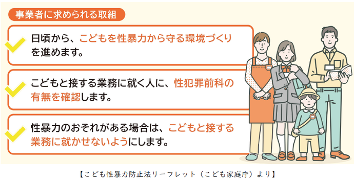 事業者に求められる取組