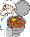 イラスト:【給食のカレー】
