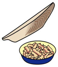 イラスト:【かつお節】