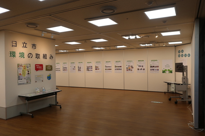 展示の様子