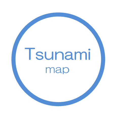 Tsunami map